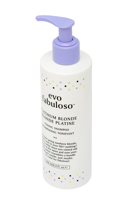 Fabuloso platinum blonde toning shampoo 250ml