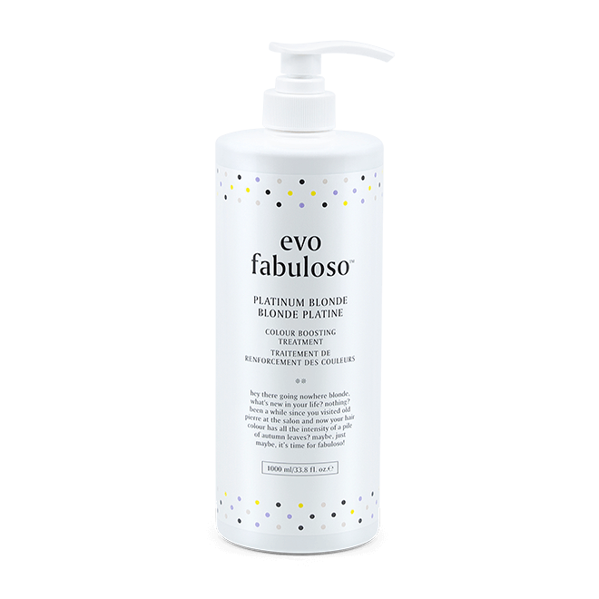 Fabuloso platinum blonde colour boosting treatment 1Ltr