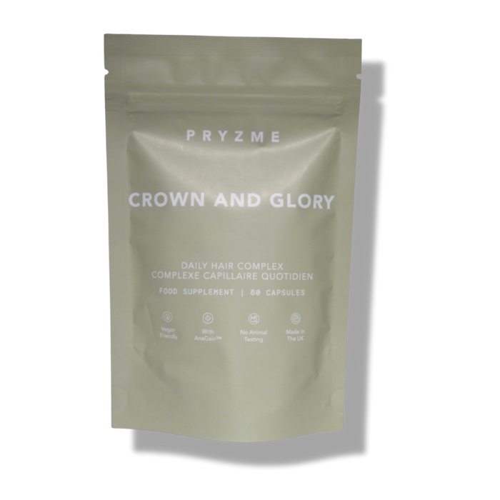 PRYZME - Crown & Glory Hair Food Supplement (60 Capsules)