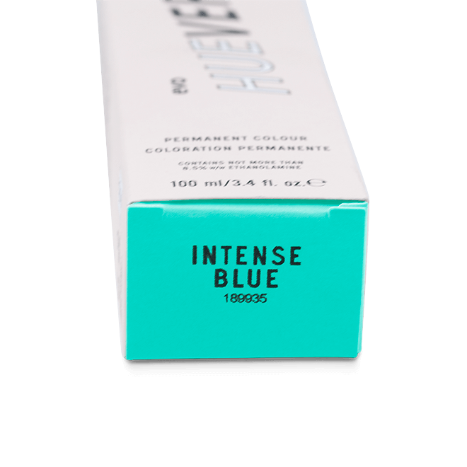 evo hue.verse 100ml permanent colour intense blue