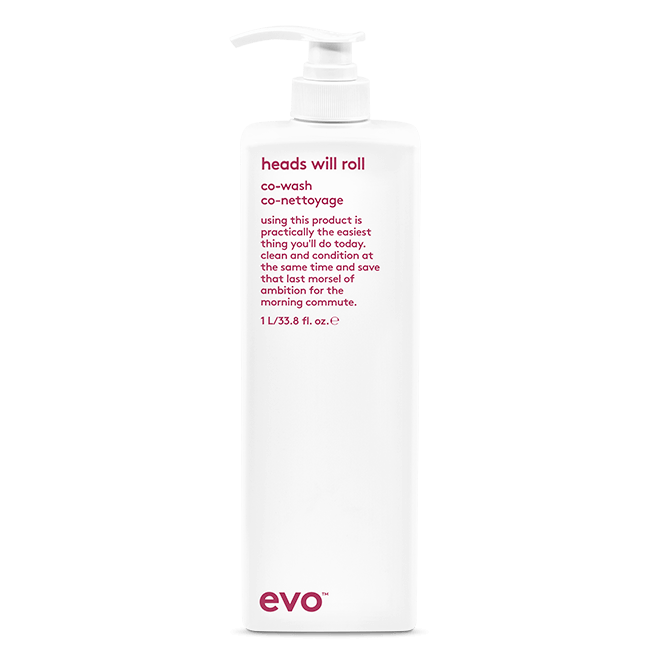 evo heads will roll cleansing conditioner 1l